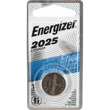 Energizer CR2025 Batería de Litio 3V para Dispositivos Pequeños 8 Años de Duración