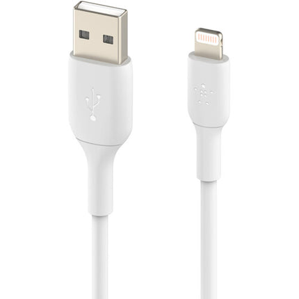 Cable Belkin Boost Charge Lightning a USB-A 3.3' Blanco 2-Pack MFI