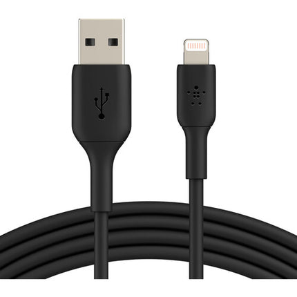 Belkin Boost Charge Cable Lightning a USB-A 3.3 pies Negro 2 pack MFI certificado