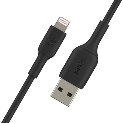 Belkin Boost Charge Cable Lightning a USB-A 3.3 pies Negro 2 pack MFI certificado
