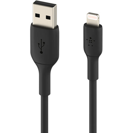 Belkin Boost Charge Cable Lightning a USB-A 3.3 pies Negro 2 pack MFI certificado