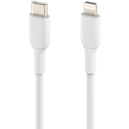 Belkin Boost Charge Cable Lightning a USB-C 1 Metro Certificado MFi Blanco