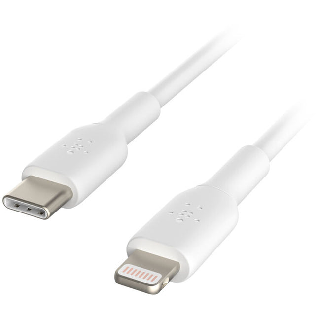 Belkin Boost Charge Cable Lightning a USB-C 1 Metro Certificado MFi Blanco