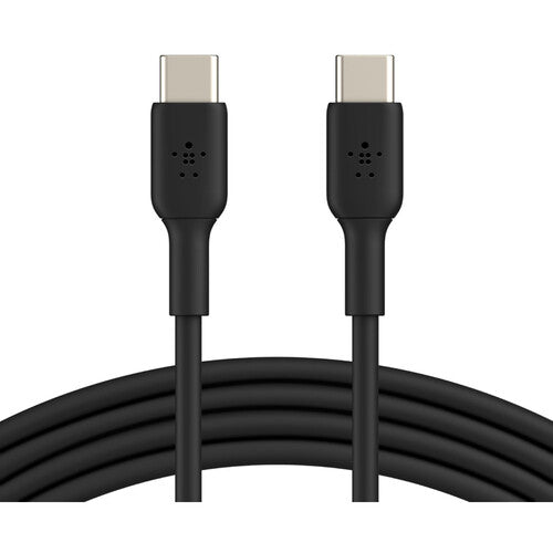 Belkin Boost Charge Cable USB Tipo-C 6.6 pies Negro Certificado USB IF