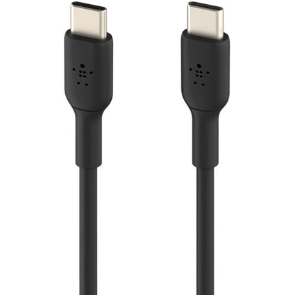 Belkin Boost Charge Cable USB Tipo-C 6.6 pies Negro Certificado USB IF