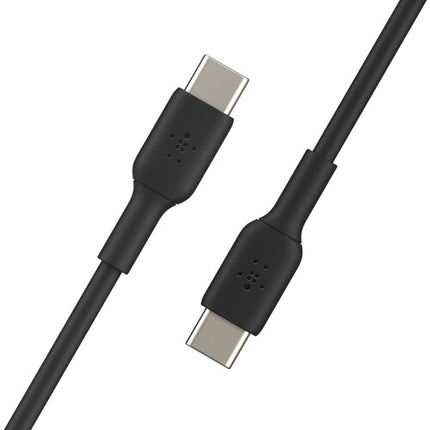 Belkin Boost Charge Cable USB Tipo-C 6.6 pies Negro Certificado USB IF