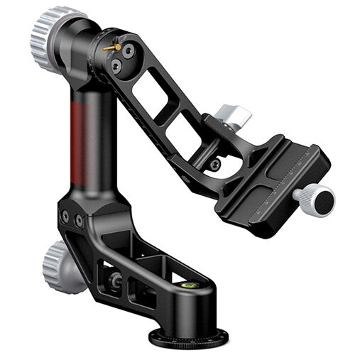 Sunwayfoto GH-02 Cabezal Gimbal capacidad 30 kg altura 25 cm con funda de transporte