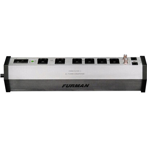 Furman PST-6 Estación de Energía con Cable Coaxial y Garantía Limitada