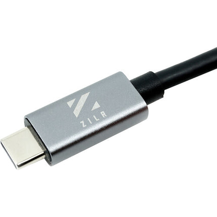 ZILR Cable USB 3.2 Gen 2 Tipo C a Tipo C 1 m 10 Gb/s 100W