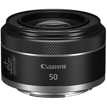 Canon RF 50mm f/1.8 STM Lente Prime Full Frame Ligera Diáf 7 Lâminas