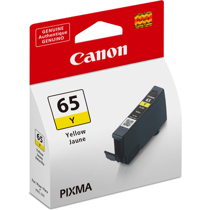 Canon CLI-65 Tanque de tinta amarilla para impresora fotográfica PIXMA PRO-200 inalámbrica