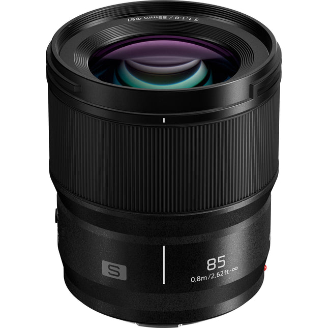Panasonic LUMIX S objetivo 85mm f/1.8 con diafragma 9 hojas y motor AF lineal