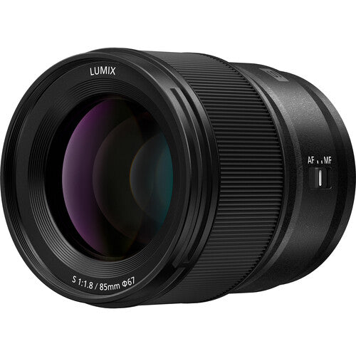 Panasonic LUMIX S objetivo 85mm f/1.8 con diafragma 9 hojas y motor AF lineal