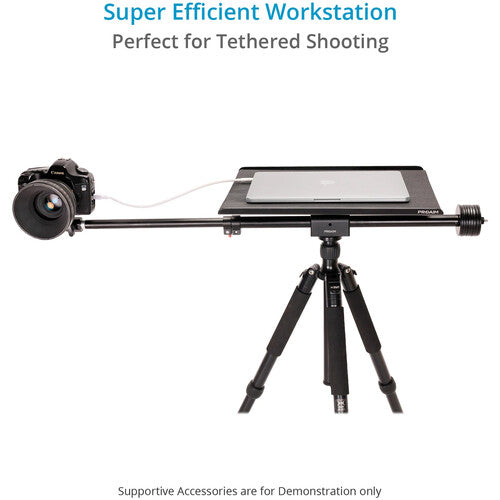 Proaim Universal Laptop Workstation para C-Stands para laptops hasta 16x13 pulgadas con bolsa de almacenamiento