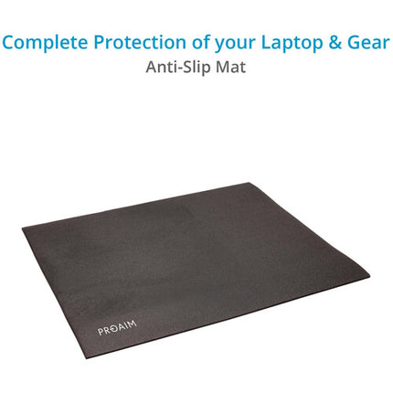 Proaim Universal Laptop Workstation para C-Stands para laptops hasta 16x13 pulgadas con bolsa de almacenamiento