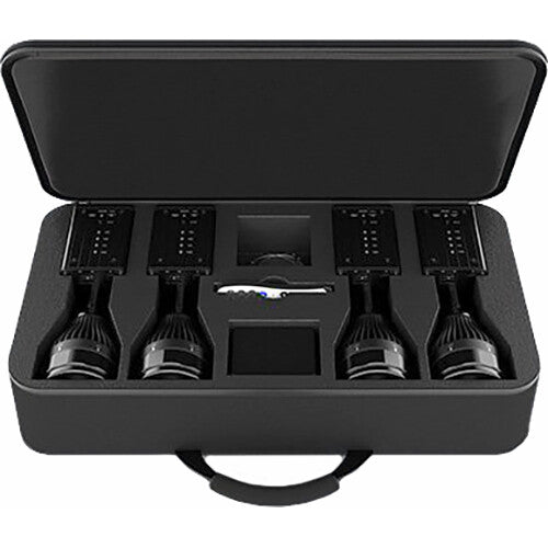 CHAUVET DJ EZPin Zoom Kit LED Pin Spot 4 Unidades 4000K 11 Horas Batería