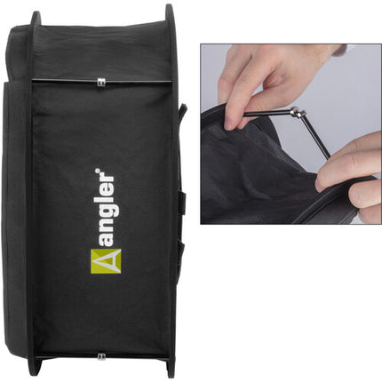 Angler Softbox Plegable para Paneles LED 8x8 Plegable con Bolsa de Almacenaje