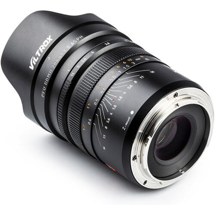 Viltrox PFU RBMH 20mm f1.8 ASPH Objetivo Nikon Z con diafragma 14 hojas y distancia mínima 24 cm