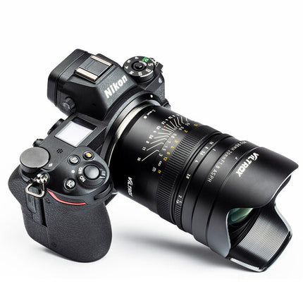 Viltrox PFU RBMH 20mm f1.8 ASPH Objetivo Nikon Z con diafragma 14 hojas y distancia mínima 24 cm