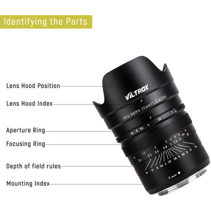 Viltrox PFU RBMH 20mm f1.8 ASPH Objetivo Nikon Z con diafragma 14 hojas y distancia mínima 24 cm