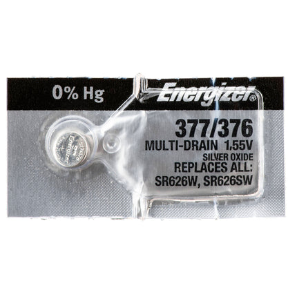 Energizer 377 Pilas Óxido de Plata 1.5V para Dispositivos Pequeños
