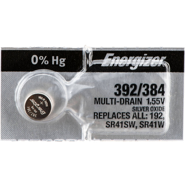 Energizer 392 Pila de óxido de plata 1.5V para dispositivos pequeños