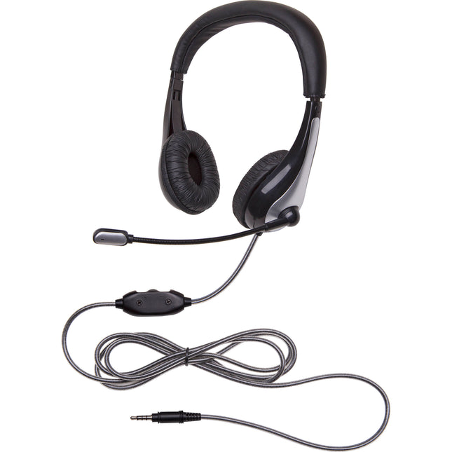 Califone 1025MT NeoTech Plus Auriculares On-Ear con Micrófono Cardioide y Control de Volumen