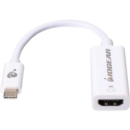 IOGEAR Adaptador USB Tipo-C macho a HDMI hembra 4K 60Hz Gen 1 Plug and Play