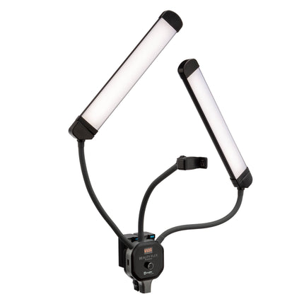 Angler Beauty Flex Twin Stick 11" Luz LED Bi-Color Flexible 3000-6500K Control Remoto
