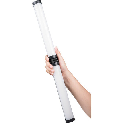Nanlite PavoTube II 6C Tubo LED RGB 10" Kit 2 Luces Acoplables 183 Lux 2700-7500K