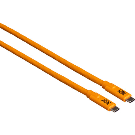 Tether Tools TetherPro Cable USB Tipo C 15 pies 5 Gb/s Naranja
