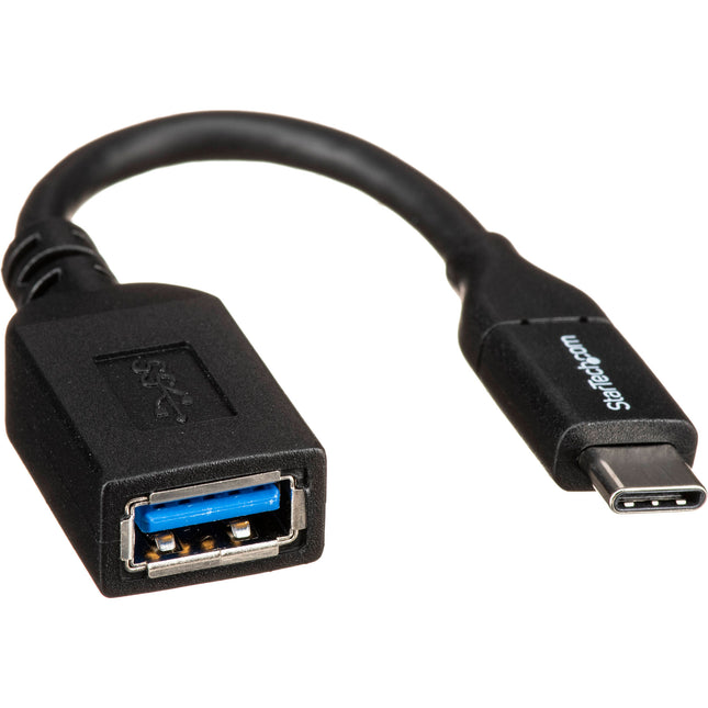 StarTech Cable adaptador USB Tipo C macho a USB Tipo A hembra 15 cm USB 3.0 5 Gbps