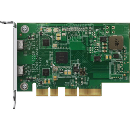 QNAP Dual-Port Thunderbolt 3 Tarjeta de Expansión PCIe 3.0 x4 40 Gb/s