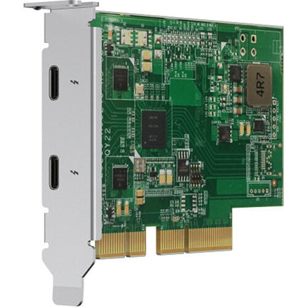 QNAP Dual-Port Thunderbolt 3 Tarjeta de Expansión PCIe 3.0 x4 40 Gb/s