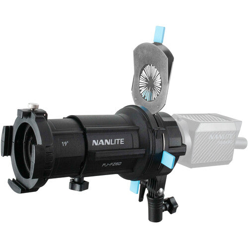 Nanlite Soporte Proyector para Forza 60 y 60B Ángulo 19º con Gobos y Portageles
