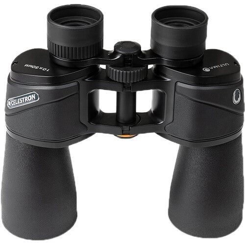 Celestron 10x50 Ultima Prismáticos Porro 60° Ángulo Antiniebla Estuche Completo