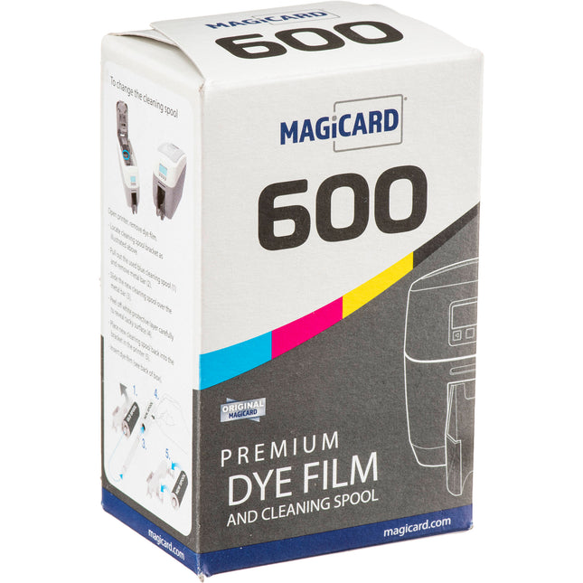 Magicard 250 Shots Película a Color Negro Reverso para Impresoras 600 Series