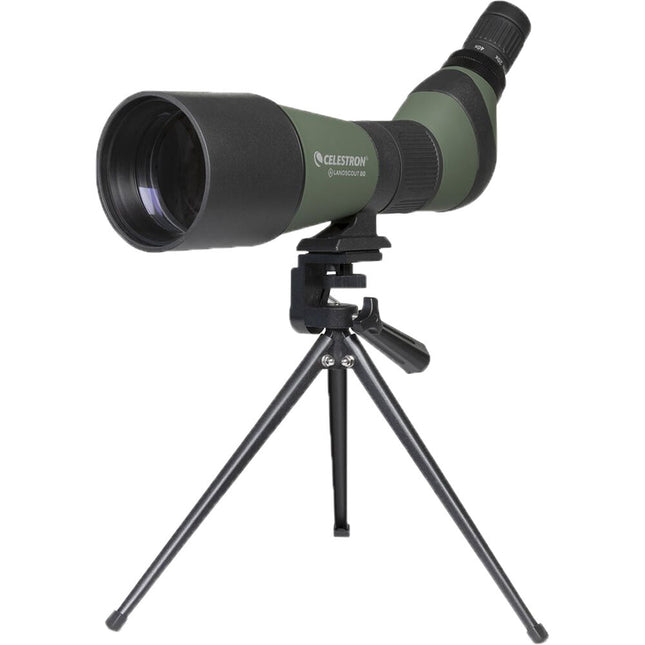 Celestron LandScout Telescopio terrestre 20-60x80 con trípode y adaptador móvil