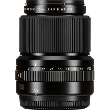 Objetivo FUJIFILM GF 30mm f3.5 R WR Montura G 58mm Filtrado Kit