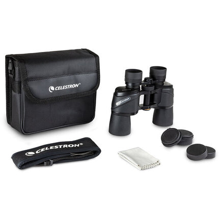 Celestron 8x42 Ultima Prismáticos con óptica BAK4 60° y estuche incluido