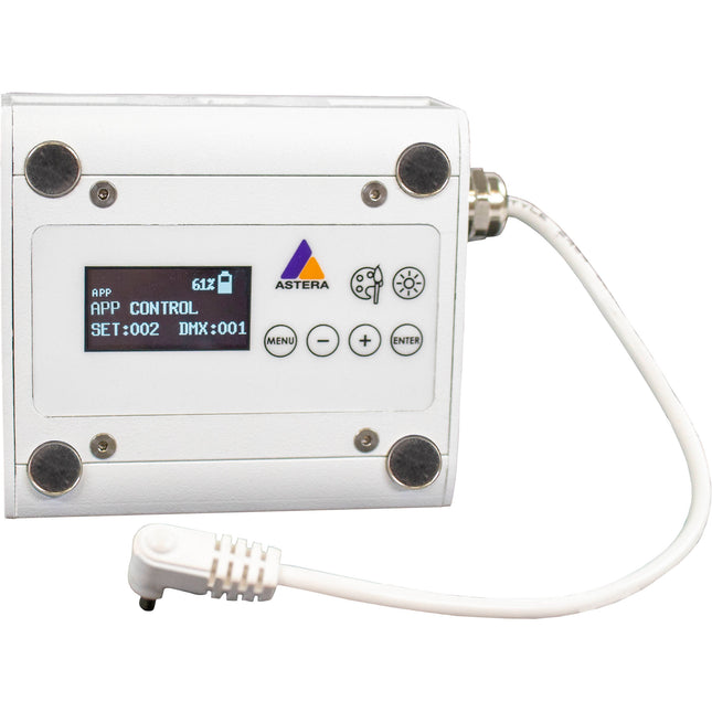 Astera PowerStation con Batería Integrada Control para NYX Bulb y DMX