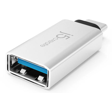 j5create Adaptador USB 3.1 Gen 1 Tipo C a A Aluminio 1.5A