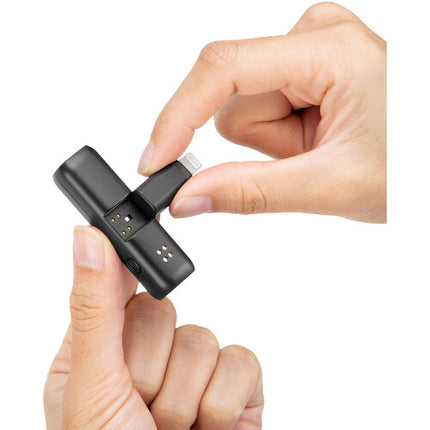BOYA BY-WM3D Sistema de Micrófono Inalámbrico Digital 2.4 GHz con 4.5 Horas de Batería