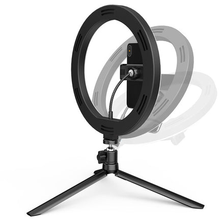 TRIGYN 10" Ring Light con Soporte para Smartphone y Trípode