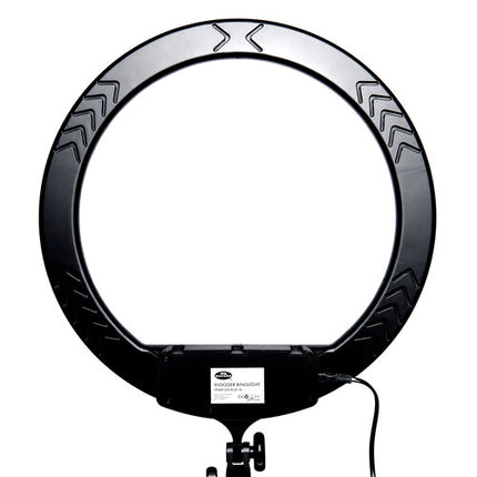 Savage Vlogger Kit de Iluminación Anular LED Bicolor 17" con Soporte y Fondo Reversible 5 x 7'