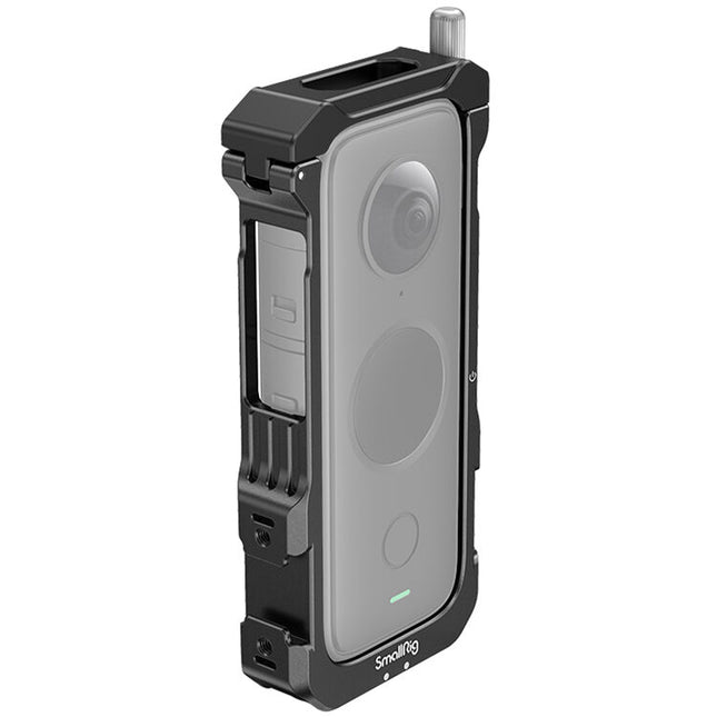 SmallRig Utility Frame para Insta360 ONE X2 con montaje doble y tapa de lente de silicona