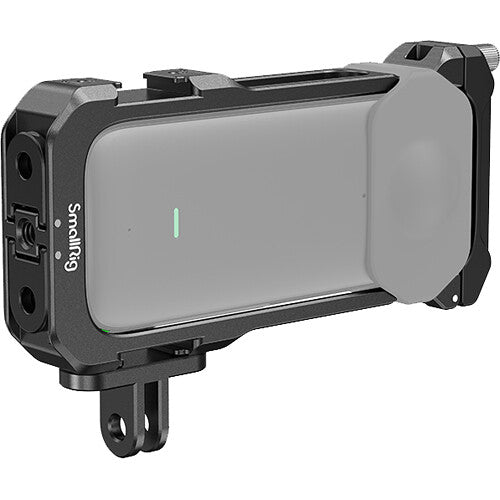 SmallRig Utility Frame para Insta360 ONE X2 con montaje doble y tapa de lente de silicona