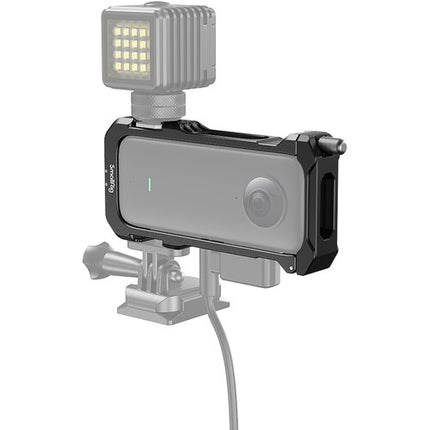 SmallRig Utility Frame para Insta360 ONE X2 con montaje doble y tapa de lente de silicona