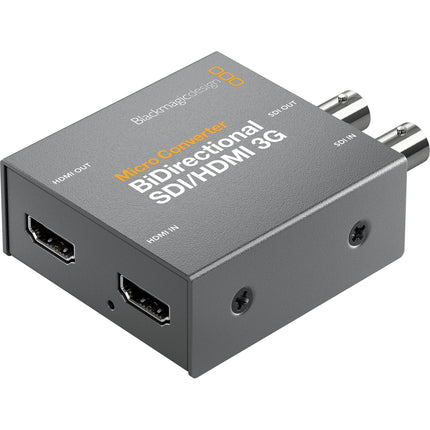 Blackmagic Design Micro Converter Bidireccional SDI HDMI 3G DCI 2K60 con Fuente de Alimentación
