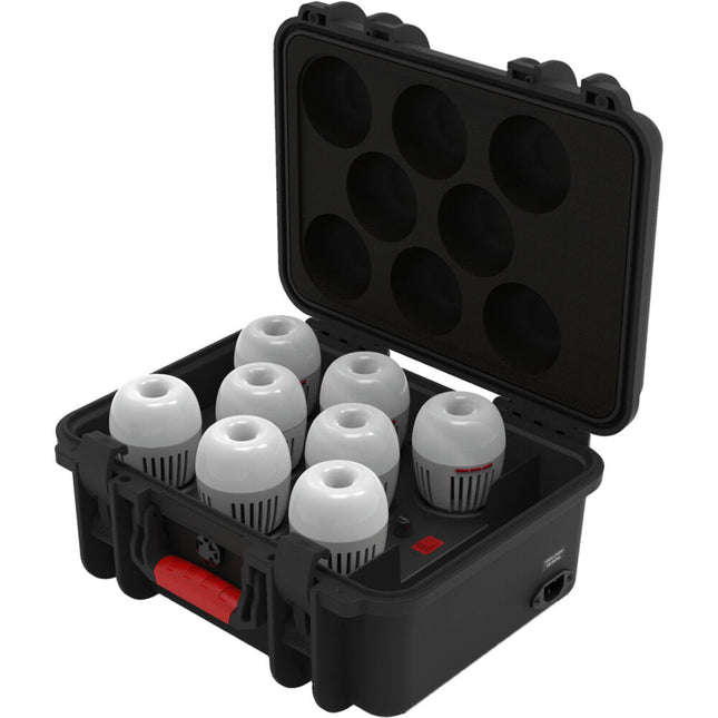 Aputure Accent B7C Kit de 8 Luces LED RGBWW 2000-10000K con Estuche de Carga